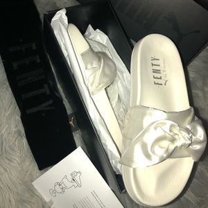 Fenty puma bow slides